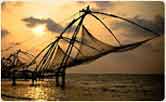 Chinese Fishing Net, Cochin Beach